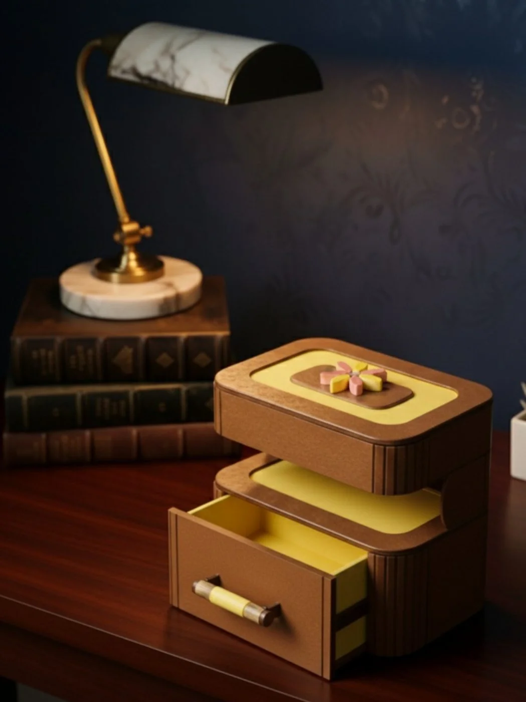 Handcrafted jewellery box